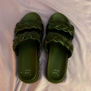 A new day braided sandals